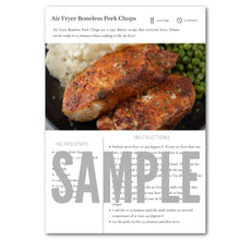 Load image into Gallery viewer, Air Fryer Digital Cookbook