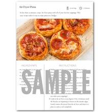 Load image into Gallery viewer, Air Fryer Digital Cookbook