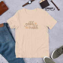Load image into Gallery viewer, "Gobble till you Wobble" Unisex T-Shirt