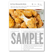 Load image into Gallery viewer, Air Fryer Digital Cookbook
