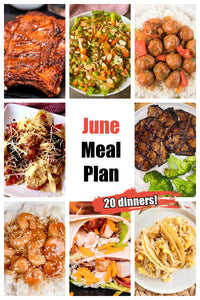 June 2021 Meal Plan