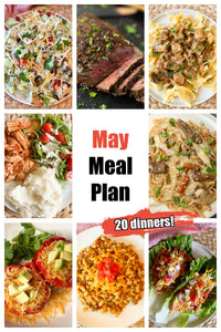 May 2021 Meal Plan