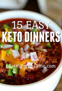 15 Easy Keto Dinners Digital Cookbook